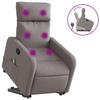 VidaXL Reclining Massage Armchair, Relaxation Chair with Adjustable Backrest and Footrest, Living Room Seat 3206715