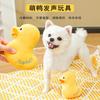 Pet toy cute duck dog sound bb duck supplies cat plush bite-resistant and stuffy Corgibi