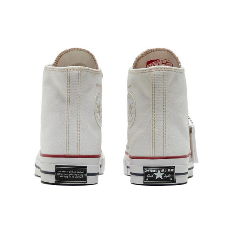 pgLang X Converse Chuck Taylor All Star 70 Functional Style High-Top Canvas Shoes Unisex White