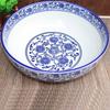 Naijiang blauw-witte porseleinen serveerschaal