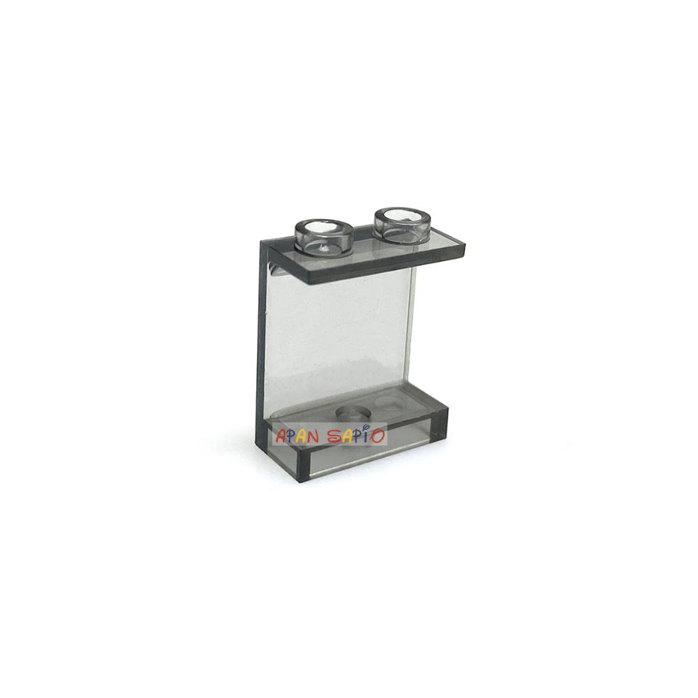 

100pcs DO-IT-YOURSELF Building Blocks 1x2x2 Transparent Plate Blocks Learning Plastic Playthings Ideal for Children Fitting Brands Children Gifts