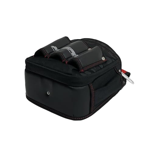 SK11 Waist Pouch with Reinforced Bottom, Black Camouflage Fabric, and Unique Belt Loops (PRO-RD13)