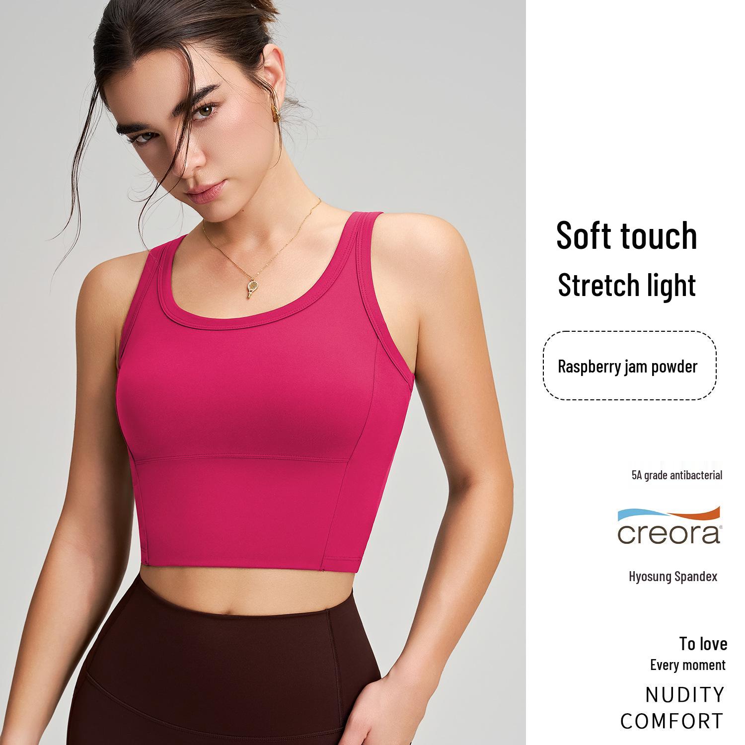 Женский противоударный фитнес-бра для йоги средней и высокой интенсивности, трансграничный S