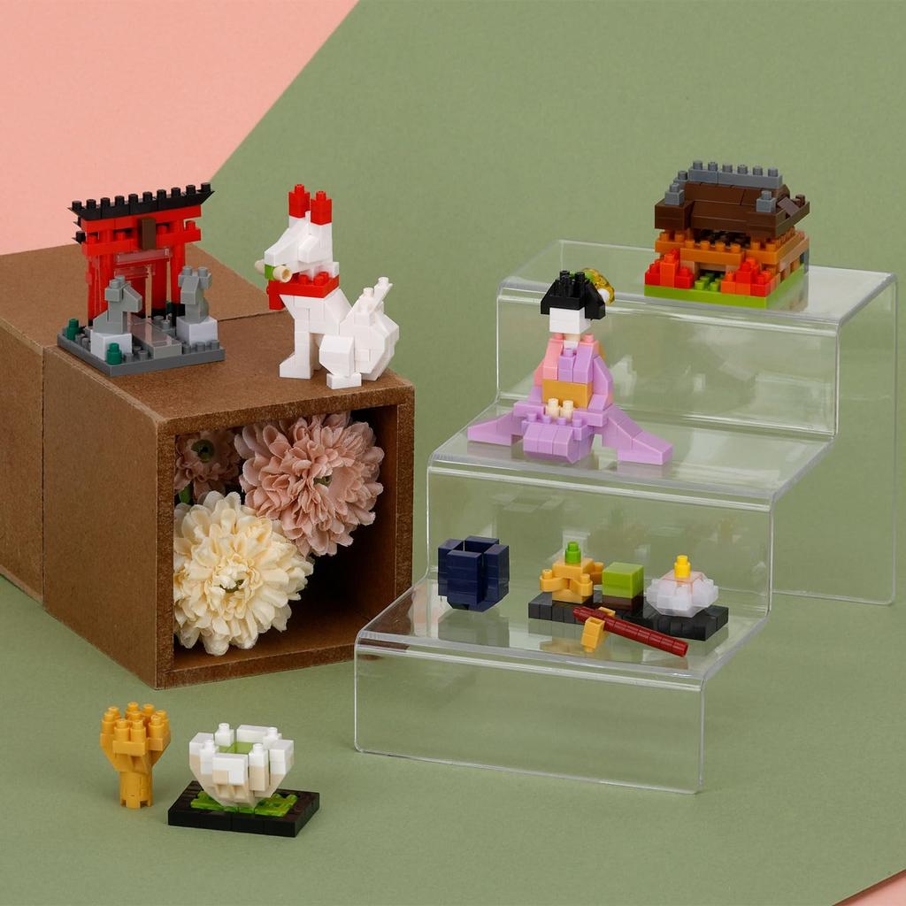 Kawada Nanoblock Mini Nano Kyoto (BOX) NBMC81S 1 BOX  6 Pieces, Total 6 Types