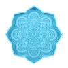 Mandala Coaster Silicone Mold DIY Epoxy Resin Mold Concrete Casting Plaster Craft Coaster Home Decoration Placemat Making Tool