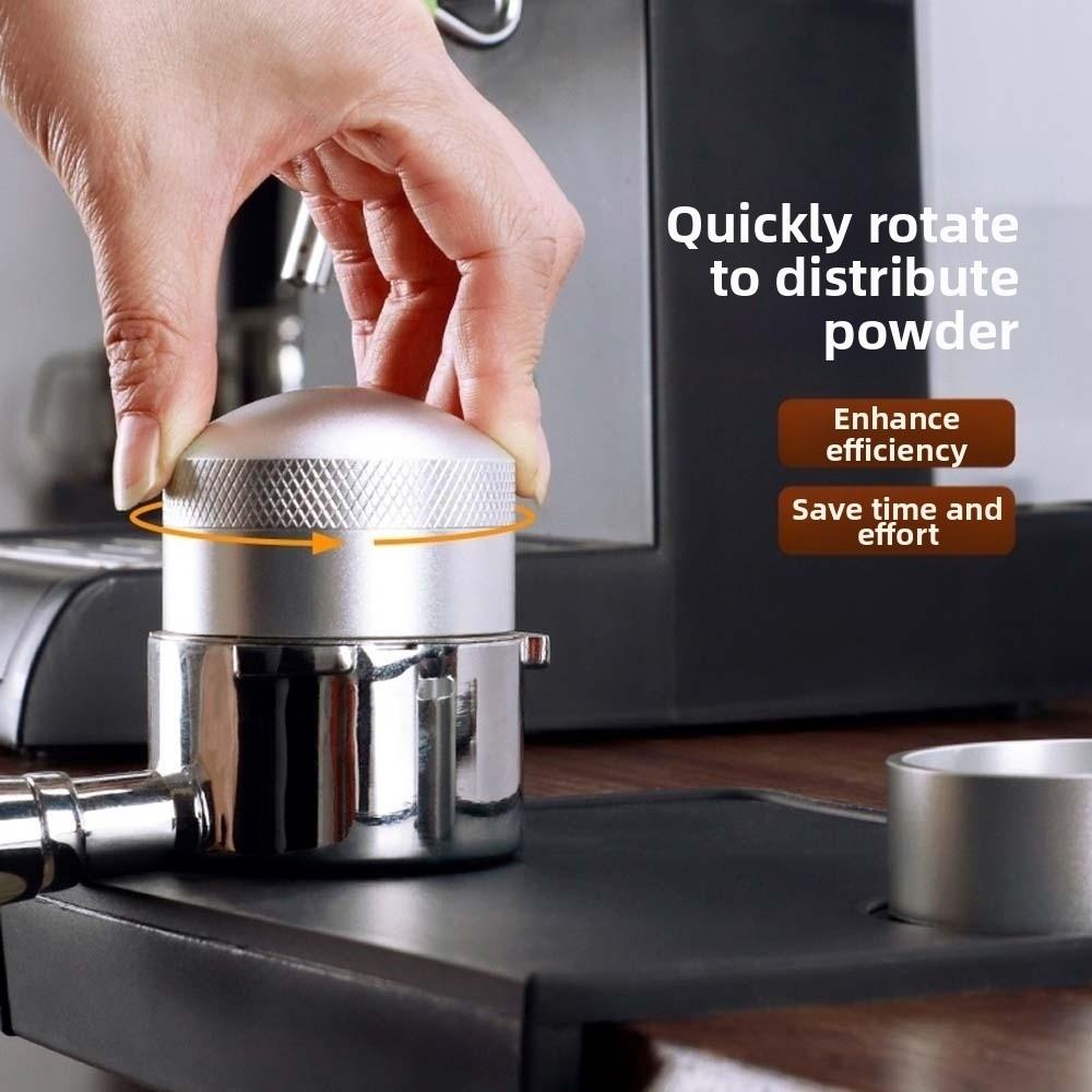 Aluminum Zinc Zinc Alloy Coffee Needle Distributor ABS Silver Coffee Agitator  Easy To Use