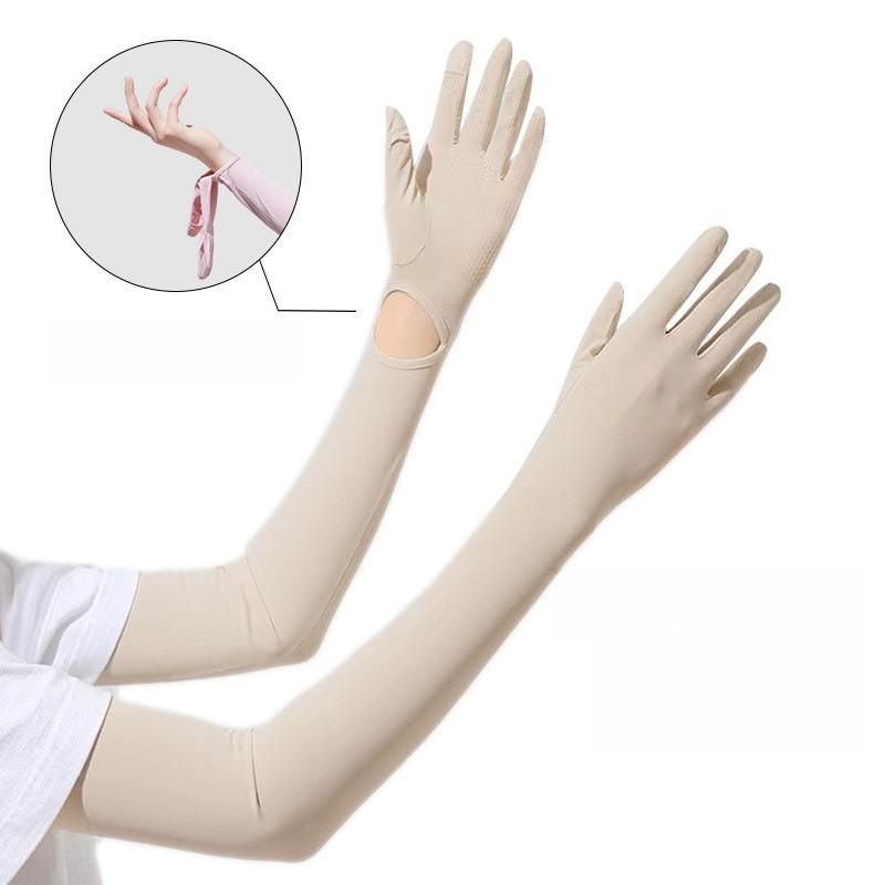 Summer Womens Breathable Uv Protection Gloves With Touch Screen For Outdoor Cycling And Sports