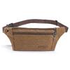 Men's Large Capacity Outdoor Canvas Waist Bag - Casual Coin & Cell Phone Holder