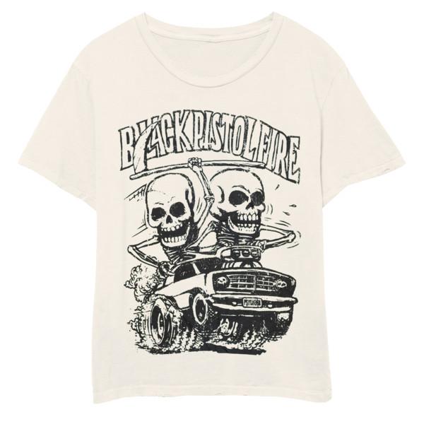 Black Pistol Fire Band Wicked Racer Shirt White Funny Unisex S-5XL EM1632 S