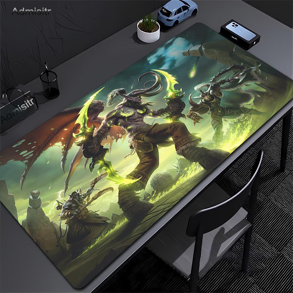 Anime Mousepad World of Warcraft Gamer Gaming Mouse Pad Pc Computer Accessories Desk Mat Xxl Game Mats Deskmat Office Mause Pads