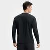 Fila Fitness Casual Fashion Simple Loose Knit Long Sleeve T-Shirt Men Tops A11M541214FBK