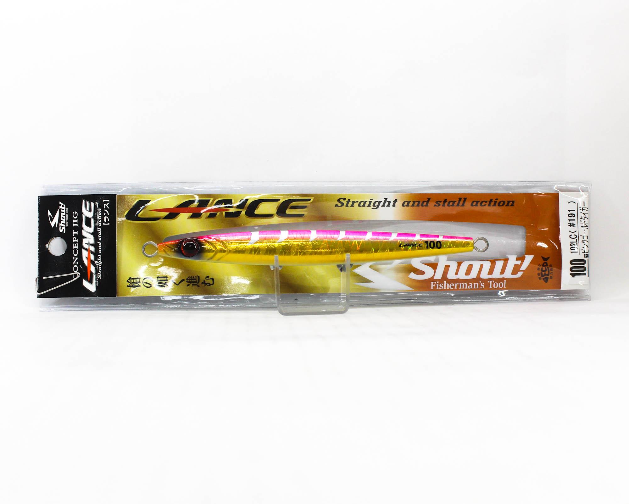 

Shout 102-LC Metal Jig Lance Slow Fall Long 100 grams 191 (5207)
