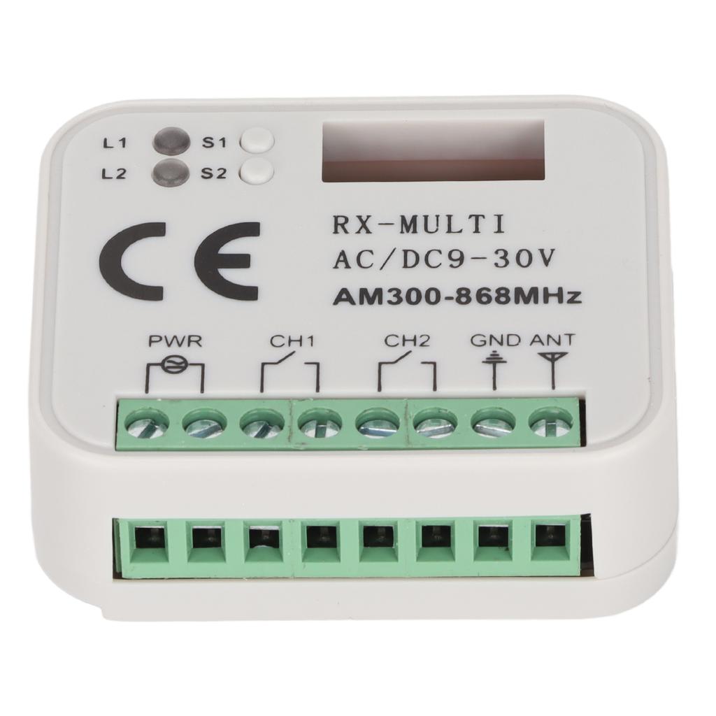 2 Way Remote Control Switch Module Universal Smart Wireless 300 To 868MHz Multifrequency Remote