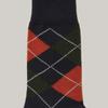 EIGENE MERKMALSFARBE.OFC Argyle Socken (Marine)