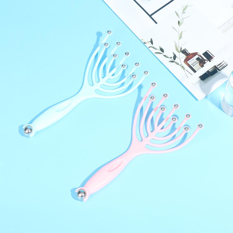 Nine Claw Head Massager Head Relax Octopus Shape Scalp Relax Deep Massage Comb