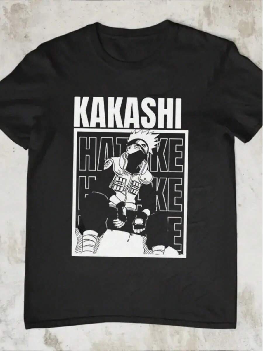 

Anime Graphic Casual Unisex T-Shirts Manga Theme Tee S