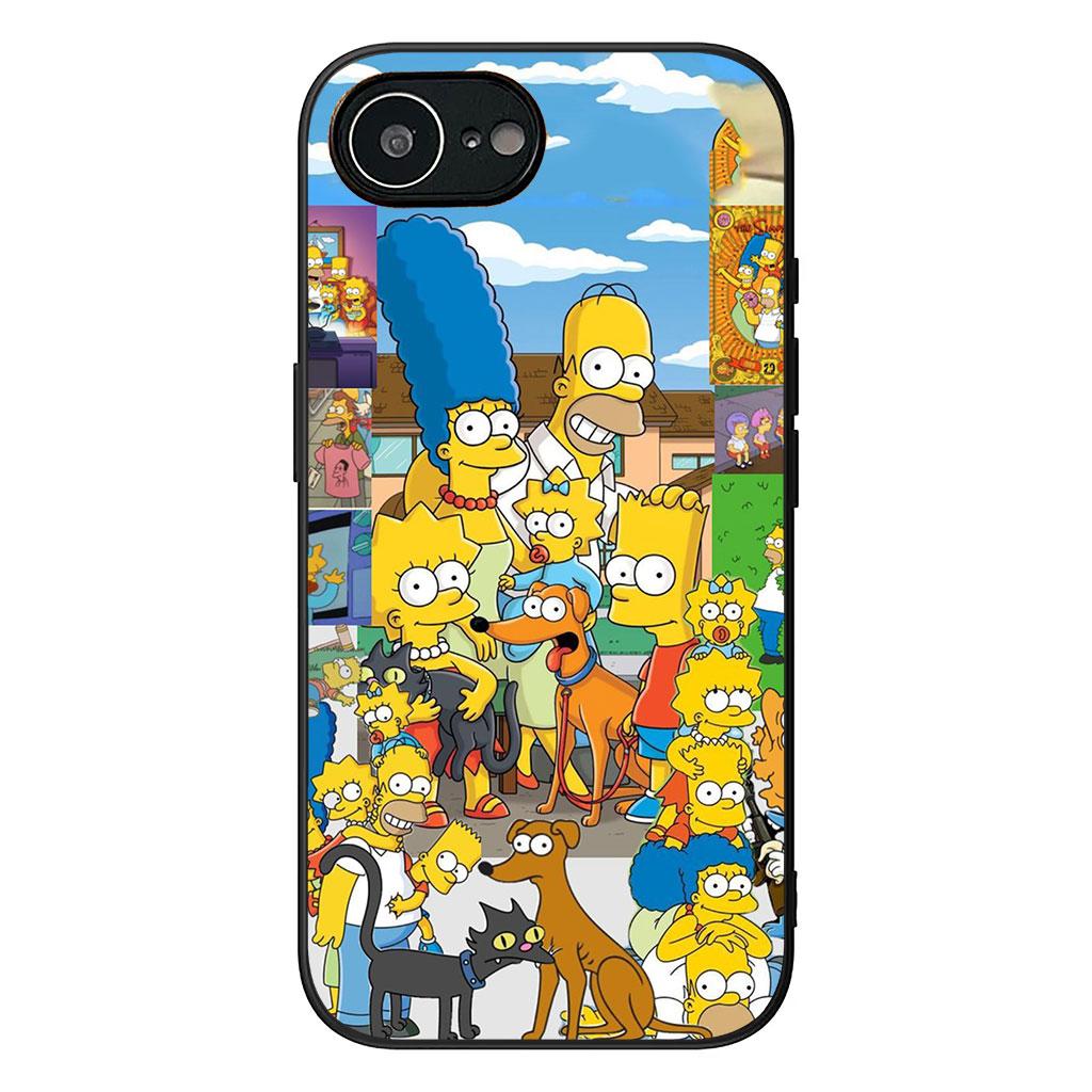 Anime The S-Simpsons Bart Casing Phone Cover for Samsung Galaxy S22 S21 S20 Fe Ultra S9 Plus + A13 A22 M21 M31 M55 M15 Case