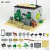 Defense Bunker 1605C Small Particle Military Building Children'S Assembled Building Block Toy Accessories