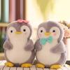 Cute Penguin Hugging Fruit Plush Stuffed Doll Kids Toy Home Decor Valentine Gift