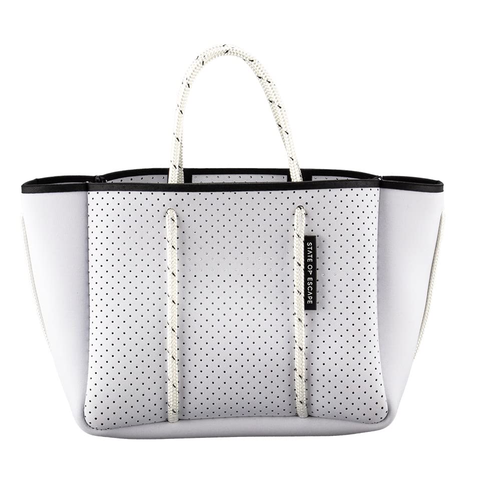 State of Escape Petite Escape Tote Bag, PTESCHFWHT Highlight Fleck White, Lightweight, Fashionable Handbag [Parallel Import]