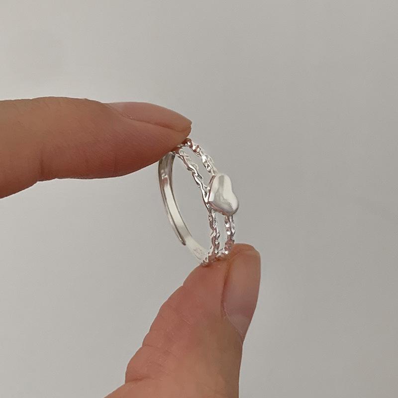 

Highend Stylish Copper Love Pearl Ring For Women With Unique Geometric Shapes And Colors J5920