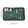 9-piece Nail Clipper Set Stainless Steel Nail Nail Exfoliating Tools  Beauty Complete Manicure