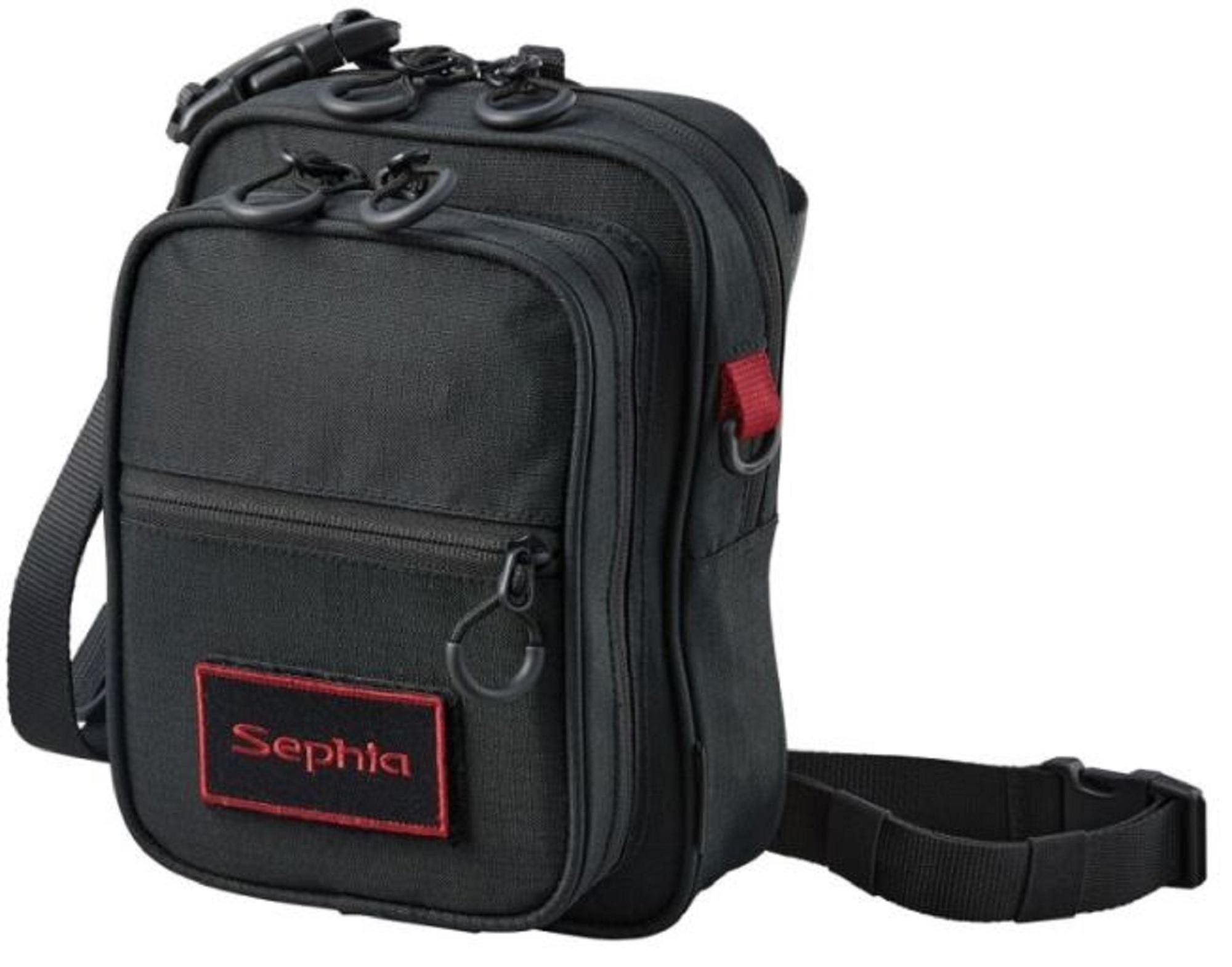 

Shimano BP-201W Sephia Rungun Pouch 23.5 x 16.5 x 6.5 cm Black (8298) N/A чёрный