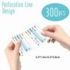 Multi-functional Food Shelf Life Label 250/300PCS Refridge Organization Labels  for Pantry