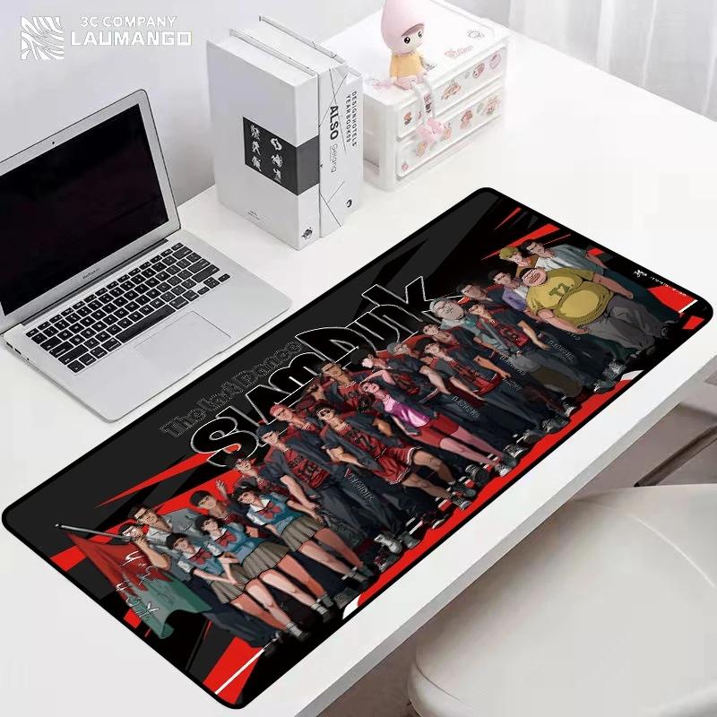 Disney Slam Dunk Mousepad Gamer Non-slip Large Mouse Pad Gaming Laptop Deskmat Accessories Keyboard Cabinet Mause Mat