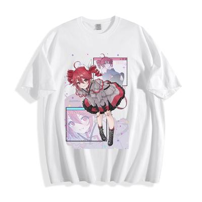 Cyber Window Kasane Teto T-shirt - Retro Scherm Pose Ontwerp Unisex Tee