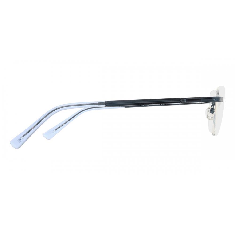 Rimless Rectangle Blue Smartbuy Collection Hartley Fk86002 C5 Fashion Unisex Eyeglasses