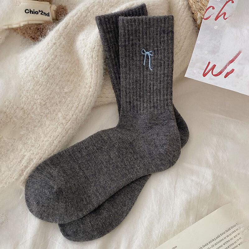 Women s Winter Plush Warm Mid-Calf Socks