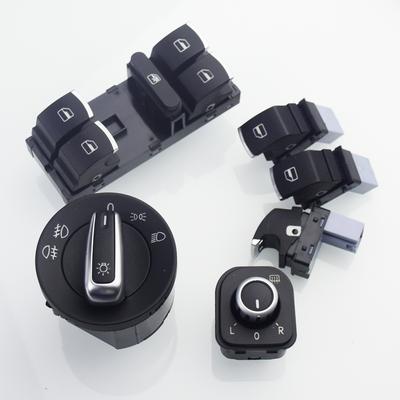 Chrome European Headlight Switch For Vw Golf 5 6 Gti Mk5 Mk6 Jetta 5 6 Passat B6 Touran Tiguan Seat Alhambra Oem 5nd941431a