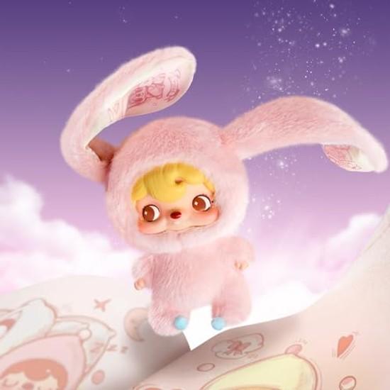 52TOYS BLINDBOX POUKA vinyl face plush toy collection doll blind box trading figure fluffy painted capsule soft ideal children collectors birthdays