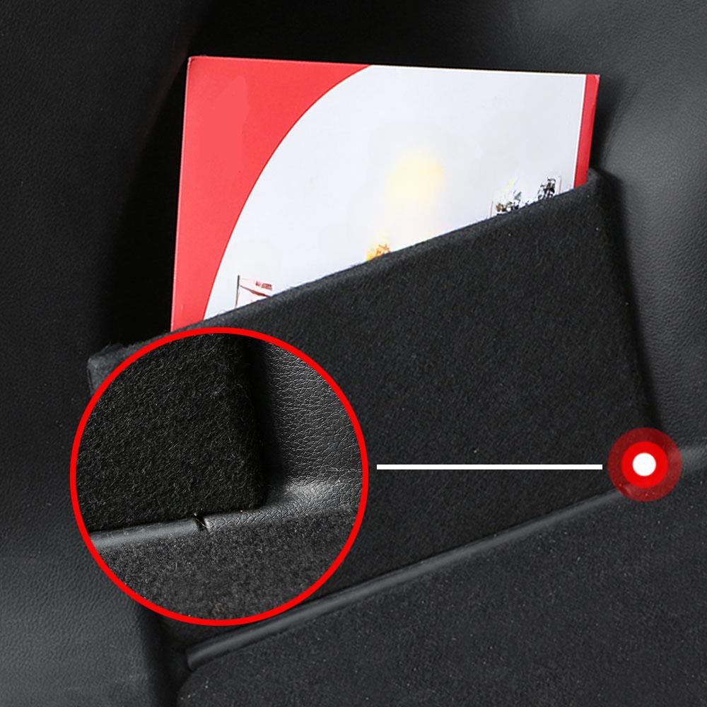 For Jeep Compass 2018-2020 LHD Trunk Side Storage Board 2Pcs Storage Partitions on Both Sides Organizer Trunk Partition Tail Box