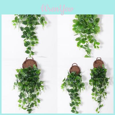 Artificial Epipremnum Aureum Greenery Wall Decor With Silk Mesh Leaves For Indoor Backgrounds And Photography Props