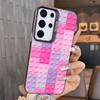 Fashion Building Blocks Pattern Shockproof Phone Case for Samsung A17 A16 A15 A14 A37 A57 A36 A56 A26 A35 A55 A25 A34 A54 A24 A1