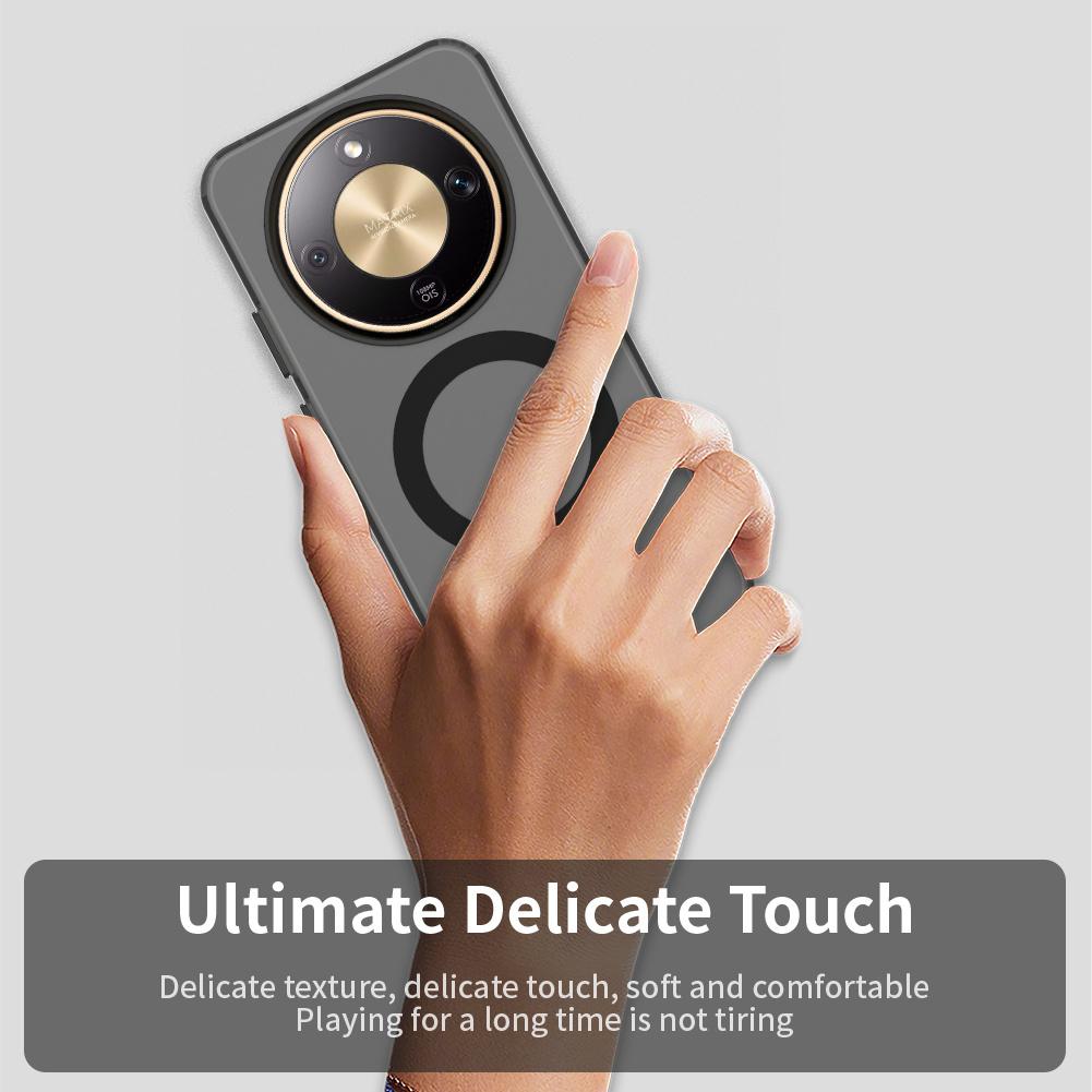 For Honor X9d 5G/X70 5G Magnetic Case Anti Drop Hybrid Phone Back Cover