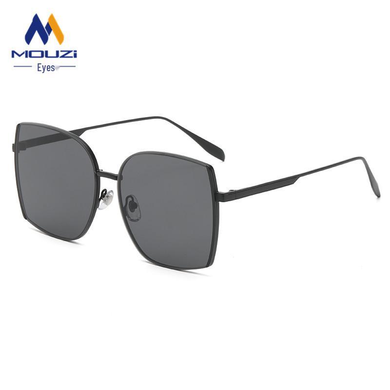 

Трендовые женские солнцезащитные очки 2025 года с защитой от УФ-лучей: Стильная, большая оправа для модного уличного стиля и эффекта похудения лица.