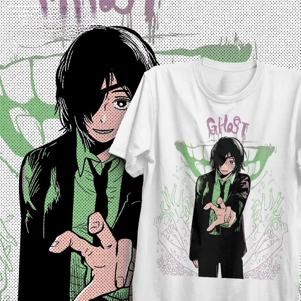 

Chainsaw Unisex Anime HiUnisexo negra Printed Tshirt Unisexs and Womens Tshirt Unisexs Top Sports Tshirt 2026 Summer New 4XL
