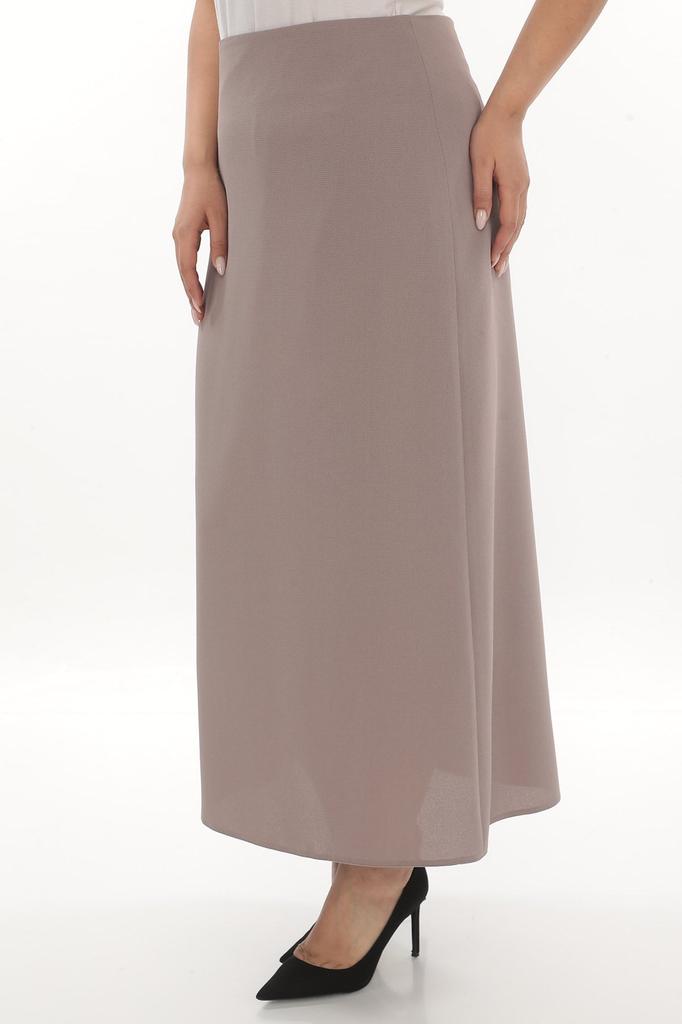 Women's Style Big Size Skirt Plus Size Bell Skirt 778 Etamine Pattern Stone Color