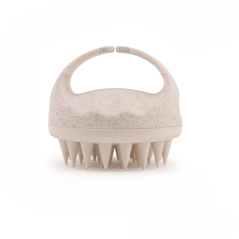 Wheat Straw Hair Washing Brush Matte Massage Brush Frosted Hair Washing Cleaning Brush