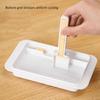 Stylish Japanese Inspired Butter Cheese Storage Case Cutting Tray With Lid For Daily Use Kitchen Accessories