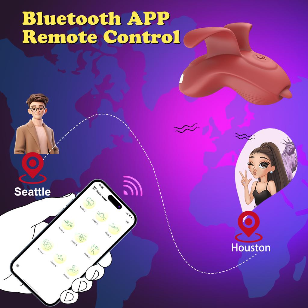 Mini Vibrator G-spot Stimulator Nipple Clitoris Stimulator Tongue Licking Masturbator Vibrating Egg Remote Control Adult Product