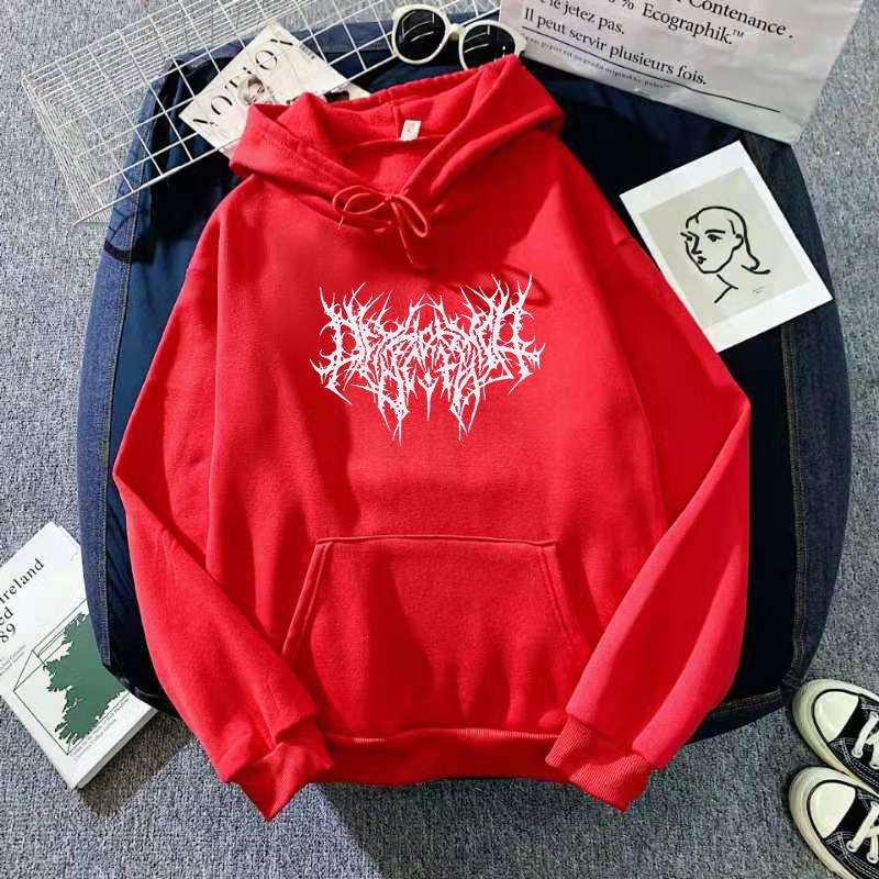 New Velvet Hoodie Sweatshirt Autumn and Winter Loose Couple Tops