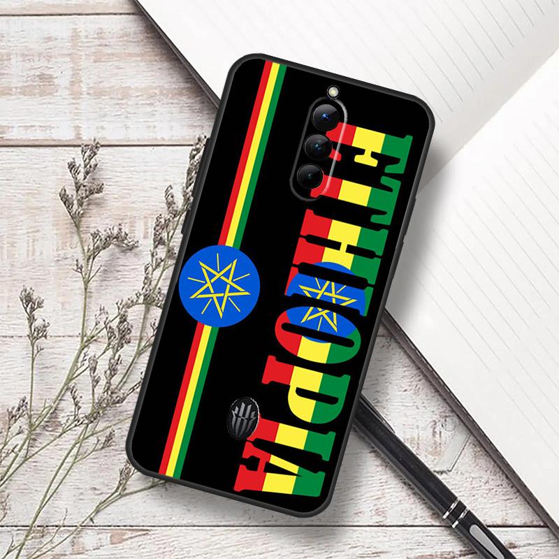 Ethiopia Flag Case For ZTE Nubia RedMagic 6 7 6S 7S Pro 5G RedMagic 11 8 8S 9 9S 10S Pro Plus 10 Air Cover