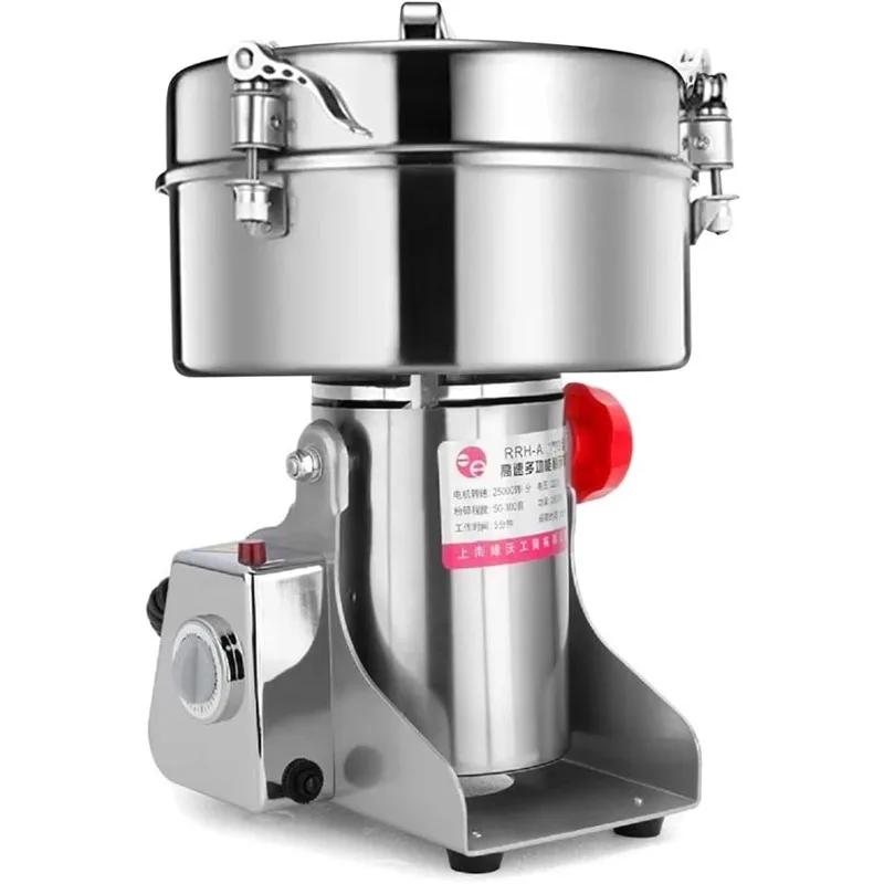 3000G Stainless Steel Grain Grinder Mill Powder Machine Swing Type Commercial Electric Grain Mill Grinder for Herb Food Grade