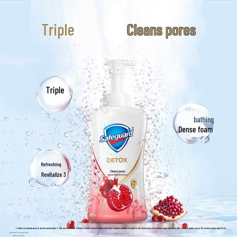Safeguard Purifying Red Pomegranate Shower Gel
