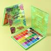 S.F.R 48-Color Pearlescent Matte Eyeshadow Palette: Waterproof, Smudge-Proof, Vibrant Dopamine Colors