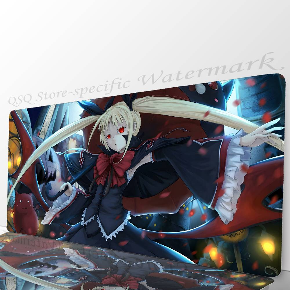 Rachel Alucard Fighting Game BlazBlue Cross Tag Battle Mousepad Mouse Mat Desk Mat With Pad Gaming Accessories Prime Gaming XX